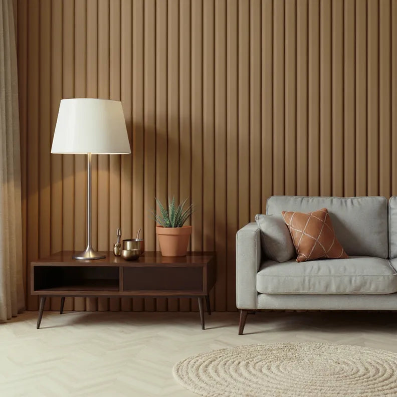 Ribbed Wall Panelling