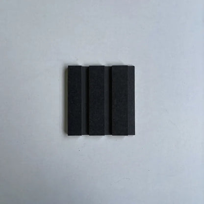 Black Slat Wall Panels