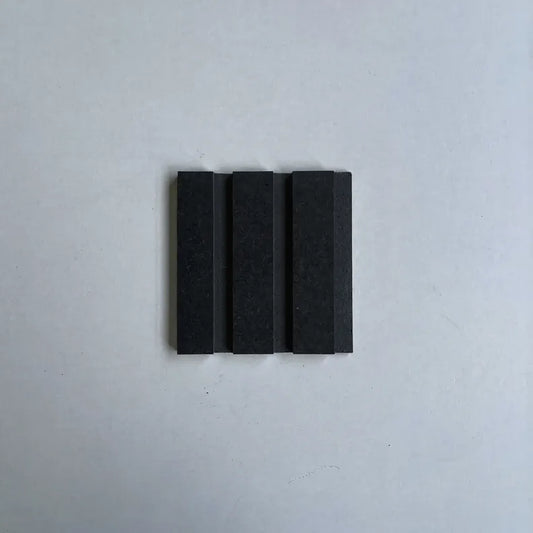Black Slat Wall Panels