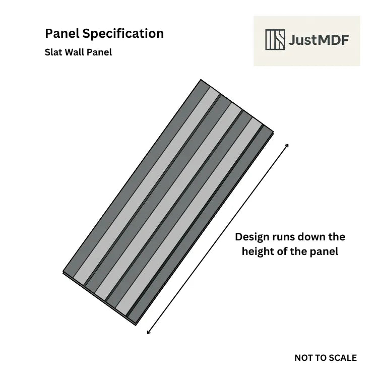 Black Slat Wall Panels